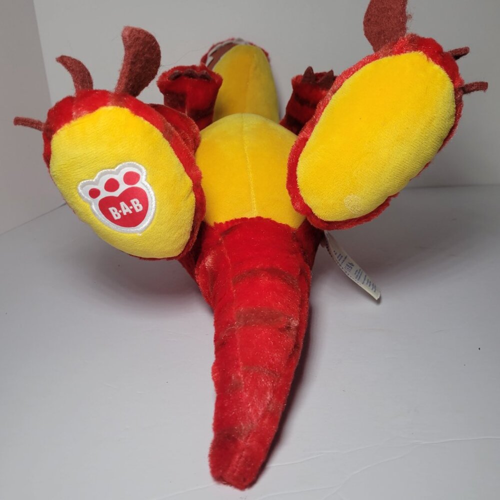Build A Bear Red and Yellow T Rex Dinosaur with Dinosaur Sounds - Picture 8 of 11